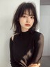 【☆学割U24☆】透明感ブラックアッシュカラー　￥4950