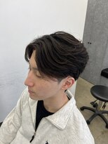 ラッドバイプティパ 水戸元吉田店(rad...by petit-pas)&nbsp;＊フェザーパーマ×センターパートウルフでトレンドスタイルに＊