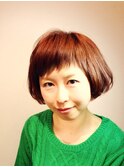 キュート☆大人かわいい前上がりショートボブ