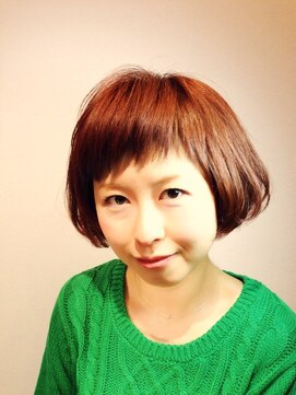 ヘア デザイン クリニック アンテナ(hair design clinic ANTENNA) キュート☆大人かわいい前上がりショートボブ