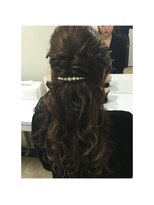 ヘアーアンドメイク トミー(Hair&Make Tommy)&nbsp;ハーフアップ