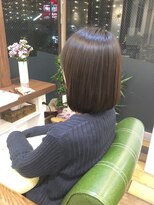 ヘアデザインメリー(hair design Merry)&nbsp;縮毛矯正で柔らかい内巻きボブに♪