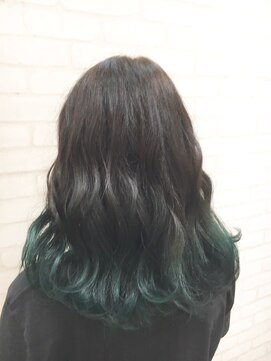 ミルクティー(Milk TEA) グリーンジュグラデーション