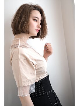 アフロディーテ ヘアーアンドトリートメント 京橋店(afrodite hair&treatment) 【afrodite 京橋】アゴラインボブ２