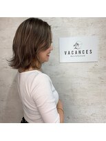 バカンス(VACANCES)&nbsp;ナチュラルグレージュハイライト