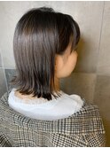 切りっぱなしボブ