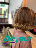 ディーター(Detour) 切りっぱなしボブ