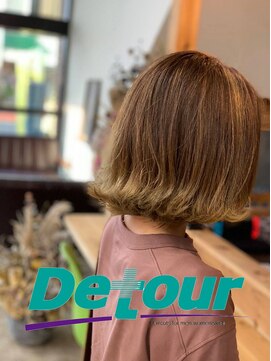 ディーター(Detour) 切りっぱなしボブ