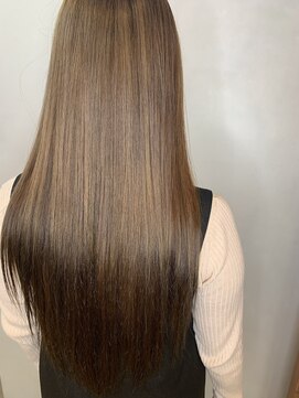 フィゼル 福島店(fizelle) 艶ロング オージュアトリートメント 原明日香