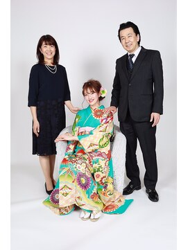 ヘアーアンドメイク ソファー 泉中央店(hair&make Sofa) 成人式前撮り撮影承ります。