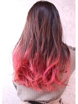 キャアリー(Caary)&nbsp;福山市　人気　Caaryでグラデーションカラー♪インナーカラー♪