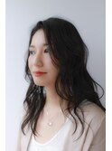 無造作ウエービーロング