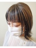 オシャレさんなデザインインナーカラー☆ツートンカラー☆