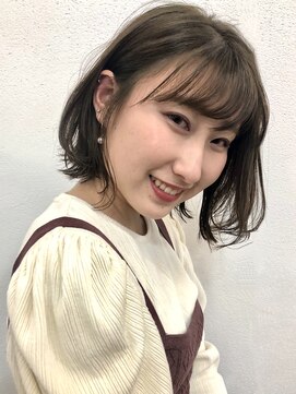 サロンド アクトレス 恵比寿店(salon de actress) 透明感グレージュボブ