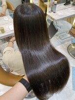 ロンドプランタン 恵比寿(Lond Printemps) ○ラベンダーミルクティー　くすみベージュ　髪質改善 縮毛矯正