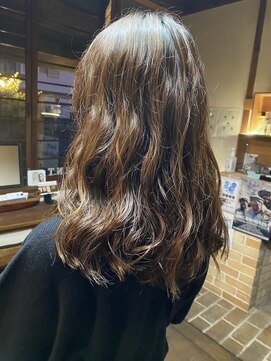 テントヘアー(tent hair) くっきりウエーブ