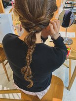 ネイビー(nvy)&nbsp;個性派編みおろし