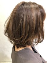 ハクバイジェービー 稲毛(hak by jb)&nbsp;前髪/マチルダボブ/ピンクベージュ/インナーグレージュ[稲毛駅]