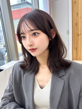 アフロートリノ(AFLOAT Leino) 大人可愛いヘルシーレイヤー　顔まわり　前髪　小顔ヘア#