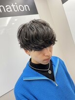 アウラ(AURA)&nbsp;シャドーパーマカルマパーマニュアンスパーマ韓国ヘア