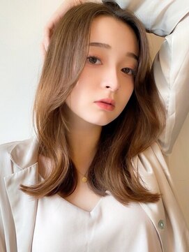 プアメリア 名古屋(Puamelia) トリートメント ブリーチなしダブルカラー 前髪縮毛矯正