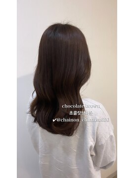 シェノン 武庫之荘(CHAINON) ＊チョコレートブラウン×レイヤーロング＊