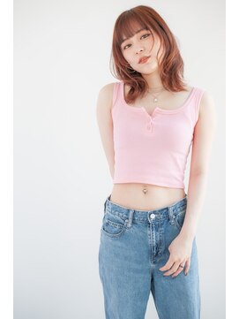 アッシュ 池袋店(Ash) 10代20代30代『ウルフっぽ大人ガーリーレイヤー』 #池袋駅