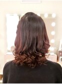 ハーフアップ編みたらし#ヘアセット#ヘアメ#ハーフアップ