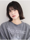 切りっぱなしボブ エアリーロング 美髪 ピンクブラウン