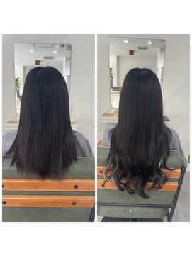ハイエクステンション 近江八幡店(Hi-Extension) ナチュラルブラック×インナーシルバー
