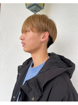 リンダ Linda メンズマッシュ ハイトーンカラー