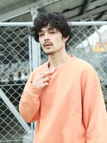 ブルー(blue)&nbsp;メンズラフカール