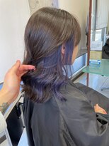 プログレス つくば店(PROGRESS by ヂェムクローバーヘアー)&nbsp;インナーラベンダー