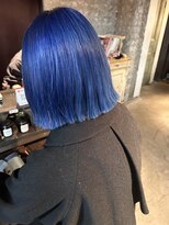 ロイジー(roijir) 【表参道 roijir】ネイビーブルー×透明感ブルー