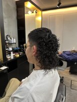 フランクスバーバーリザーブ 人形町店(FRANK’S BARBER RESERVE)&nbsp;メンズ　マレットヘア　M