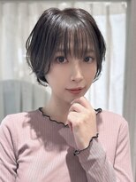 ハピネス クローバー 八木店(Happiness CLOVER) マッシュショート　アッシュカラー　白髪ぼかし　髪質改善　八木