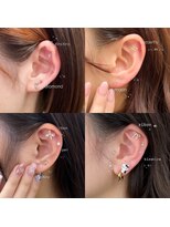 クレット(CLETO)&nbsp;耳ツボジュエリー◯   HONOKA