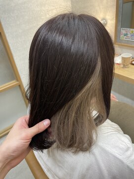 アレクサ 保谷(ALEXA) 王道＊ミルクティーインナーカラー◎ 幅広め(別料金あり)