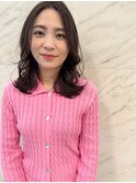 ● THOiRY女性らしい柔らかヘア似合わせ小顔ゆる巻きロング