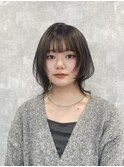 ミニボブ/切りっぱなしボブ/ウルフ/外ハネボブ/顔周りレイヤー