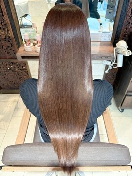 ヘアリゾート粋 ティガ 池袋店(tiga) 美ツヤ髪/髪質改善/縮毛矯正/チョコレートブラウン