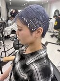 着物に似合うヘアセット！銀ピンアレンジ　美由紀