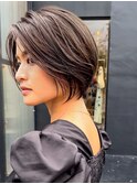 外国人風前下がりレイヤーショート　n5.7.3