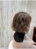 大きめしっかりパーマ