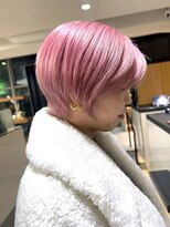 ピークアブー ワン(PEEK-A-BOO ONE)&nbsp;ハイトーンペールピンクダブルカラーブリーチ