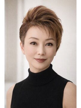 マリブ Malibu 【50代人気No.1】若見え叶う品格ひし形ショート