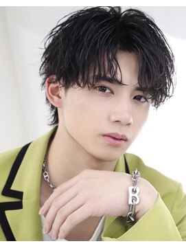 アストラ(ASTRA) MEN’S HAIR/波巻きツイストスパイラル/リバースセンターパート