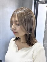 シティー バイ ラック(CITY by LUCK) ミルクティー/ハイライト/本八幡/ケアブリーチ/デザインカラー