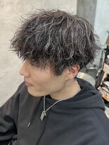 ダグ 横浜(DUG)&nbsp;HAJIME ハイライト×無造作パーマ