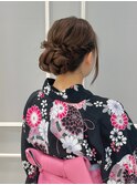 シニヨン/銀座駅/銀座/ヘアセット